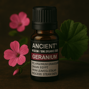 Geranium Essential Oil Organic 10ml - SHAMTAM.COM