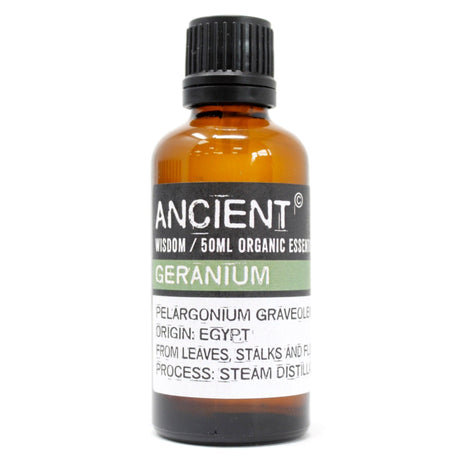 Geranium Essential Oil Organic 50ml - SHAMTAM.COM