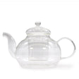 Glass Infuser Teapot - Round Pearl - 800ml - SHAMTAM.COM