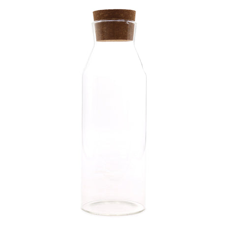 Cottage Cork Glass Jar - Clear - 25cm - SHAMTAM.COM