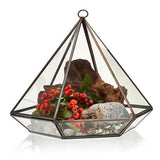 Glass Terrarium - Large Diamond - SHAMTAM.COM