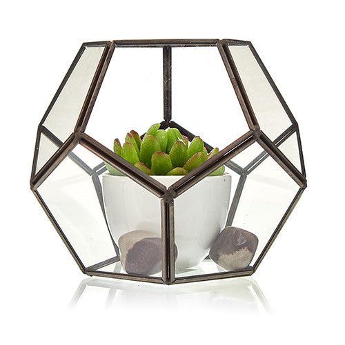 Glass Terrarium - Large Octagon - SHAMTAM.COM