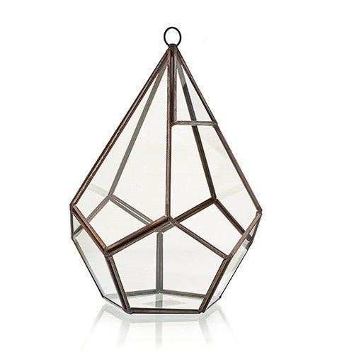 Glass Terrarium - Large Pentagon - SHAMTAM.COM