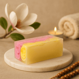 Glycerin Soap Loaf Magnolia 1.2 kg - SHAMTAM.COM