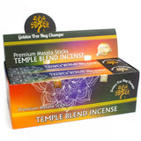 Golden Tree Nag Champa Incense - Temple Blend - SHAMTAM.COM