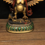 Golden Winged Bird Buddha Statue - SHAMTAM