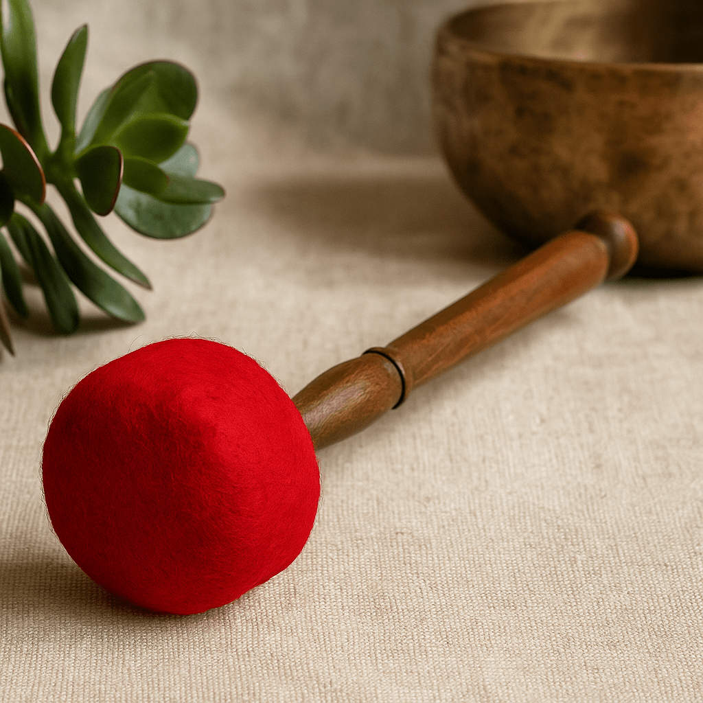 Gong Mallet Felted 23cm - SHAMTAM.COM