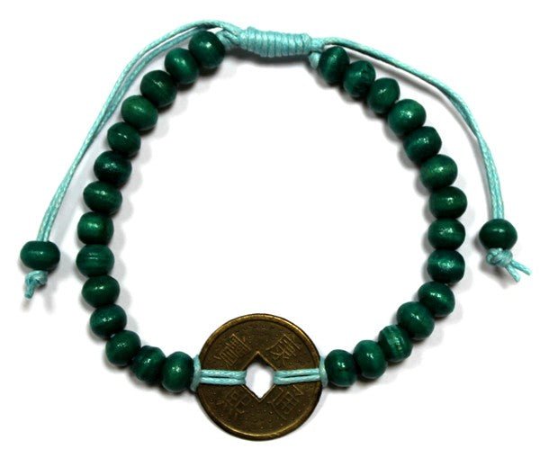 Good Luck Feng - Shui Bracelets - Green - SHAMTAM.COM