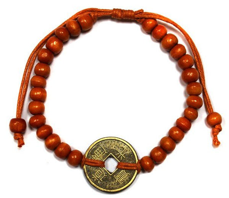 Good Luck Feng - Shui Bracelets - Orange - SHAMTAM.COM