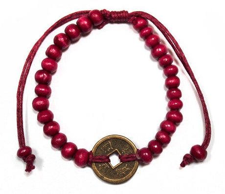 Good Luck Feng - Shui Bracelets - Red - SHAMTAM.COM