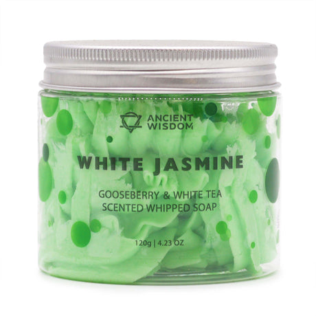 Gooseberry & White Tea Whipped Soap 120g - SHAMTAM.COM