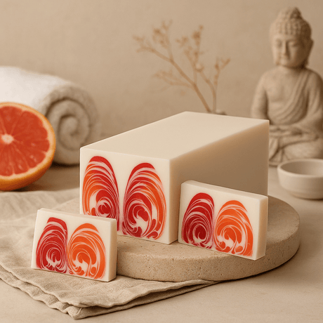 Grapefruit Glycerin Soap Loaf, 1.2 kg - SHAMTAM.COM