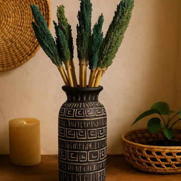 Grass Bunch Teal Set of 6
