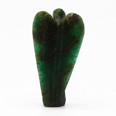 Green Aventurine Angel Crystal Gemstone Hand Carved - SHAMTAM.COM