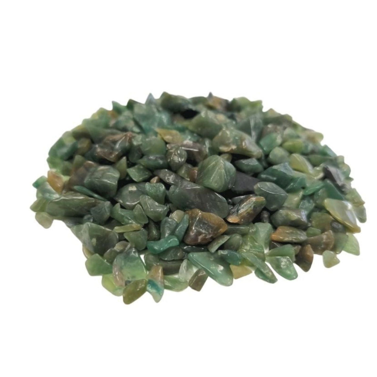 Green Aventurine Crystal Chips Gemstones 1KG - SHAMTAM.COM