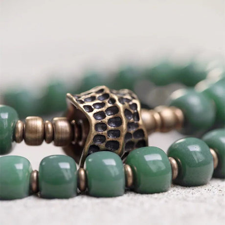 Green Bodhi Seed Bracelet - SHAMTAM