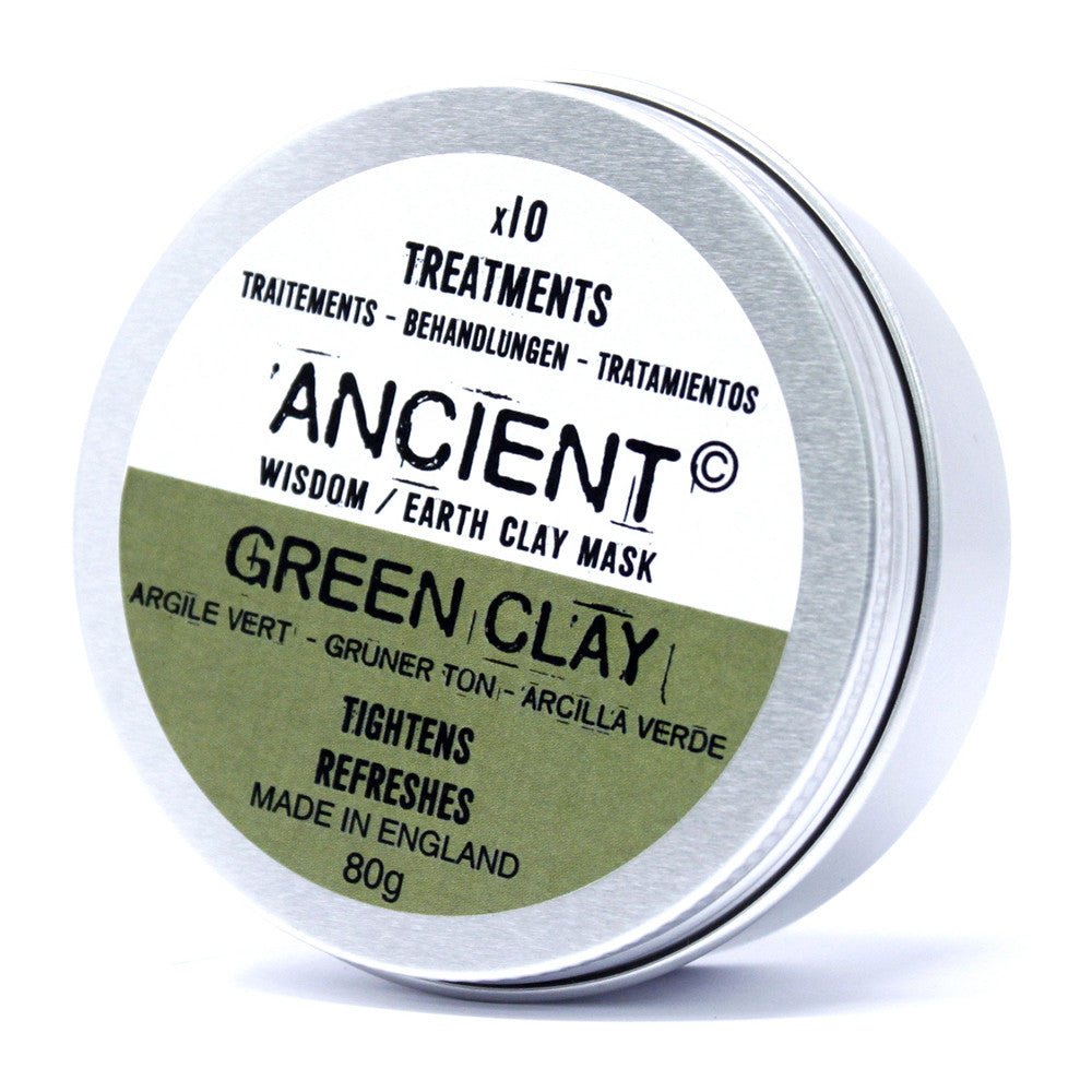 Green Clay Face Mask 80g - SHAMTAM.COM