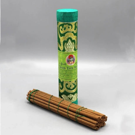Green Tara Tibetan Incense Sticks - SHAMTAM