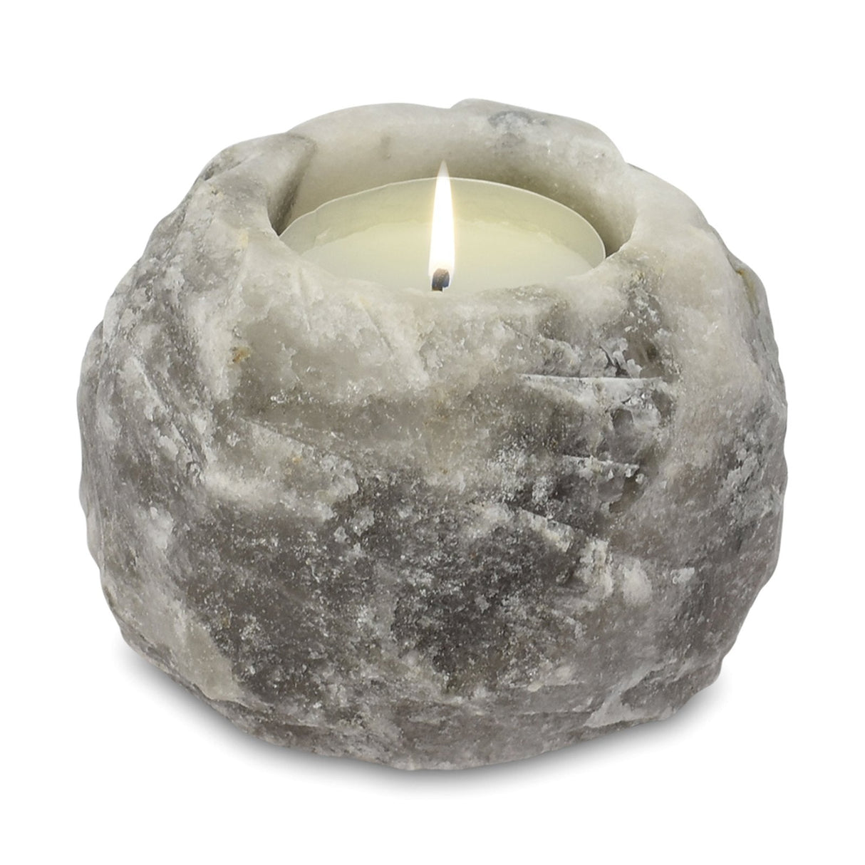 Salt Candle Holder Grey 600 - 800g - SHAMTAM.COM