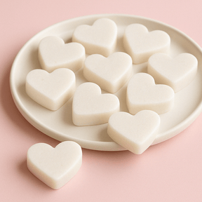 Heart Guest Soap - Coconut (10 pcs) - SHAMTAM.COM