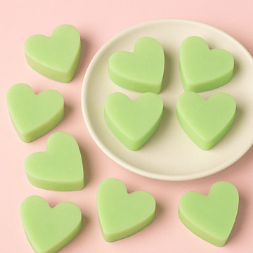 Guest Soaps Heart Shaped Green Tea – 10 Pack