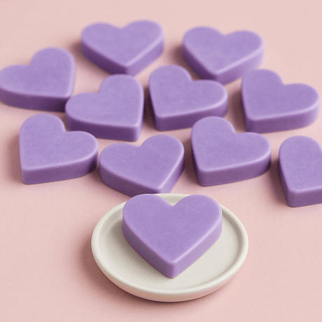 Heart Guest Soap - Lavender (10 pcs) - SHAMTAM.COM