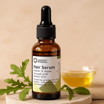Siero per la crescita dei capelli biologico alle erbe 30ml
