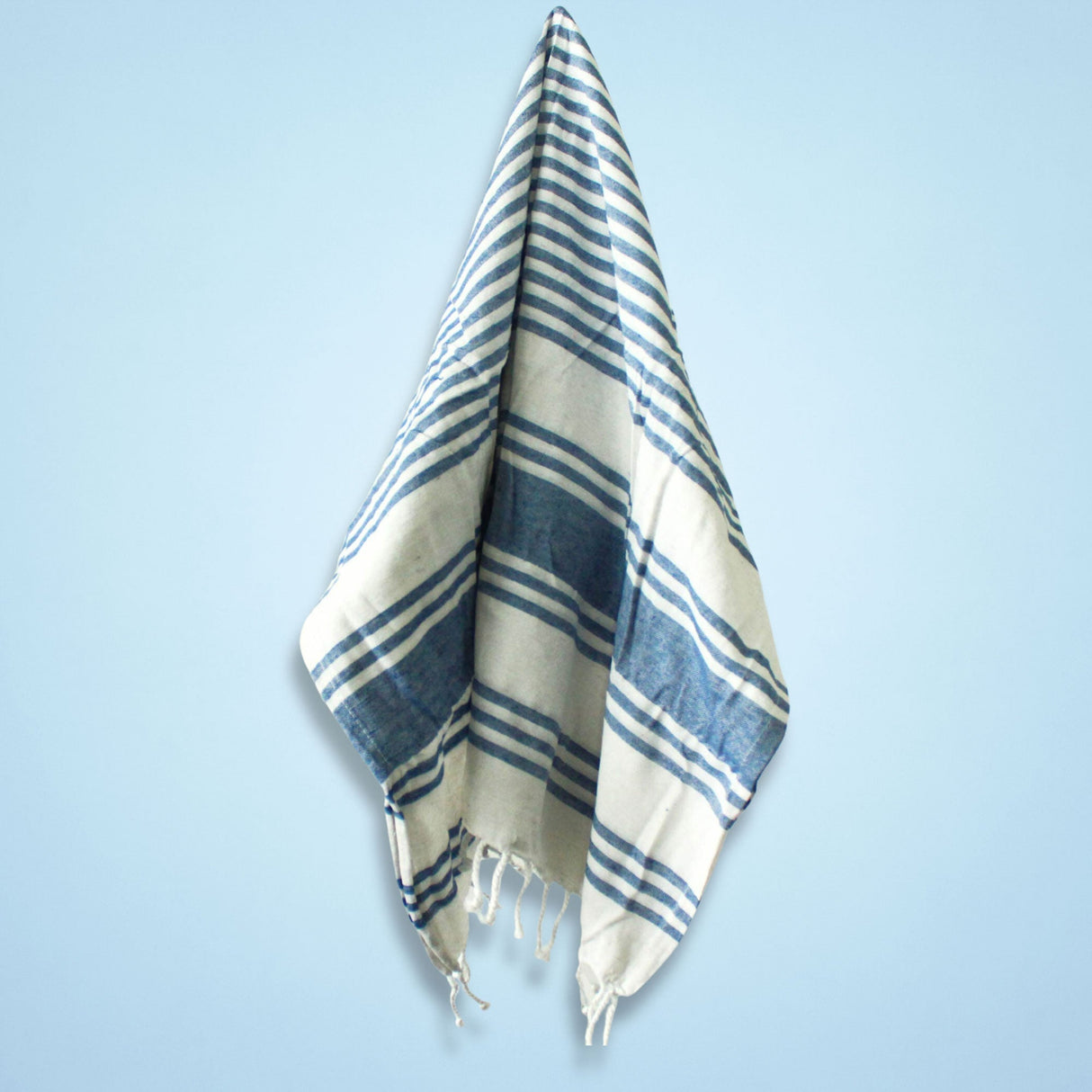 Hamman Spa Towel - Ocean Blue - 90x170cm - SHAMTAM.COM