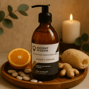 Ginger & Orange Hand & Body Wash 300ml - SHAMTAM.COM