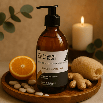 Lavaggio Mani e Corpo, Zenzero e Arancia 300ml