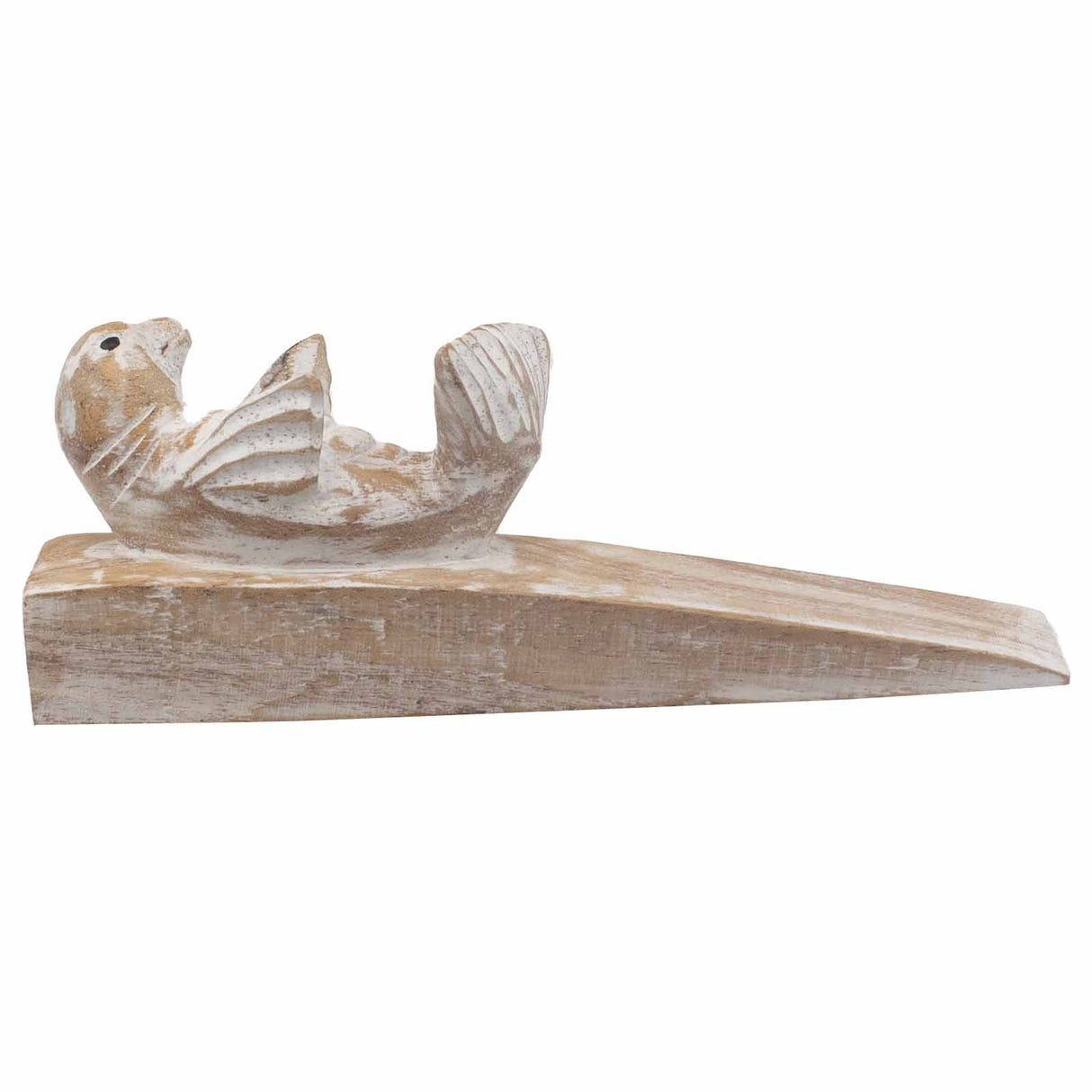 Decorative Door Stop - Hand carved - Baby Seal - SHAMTAM.COM