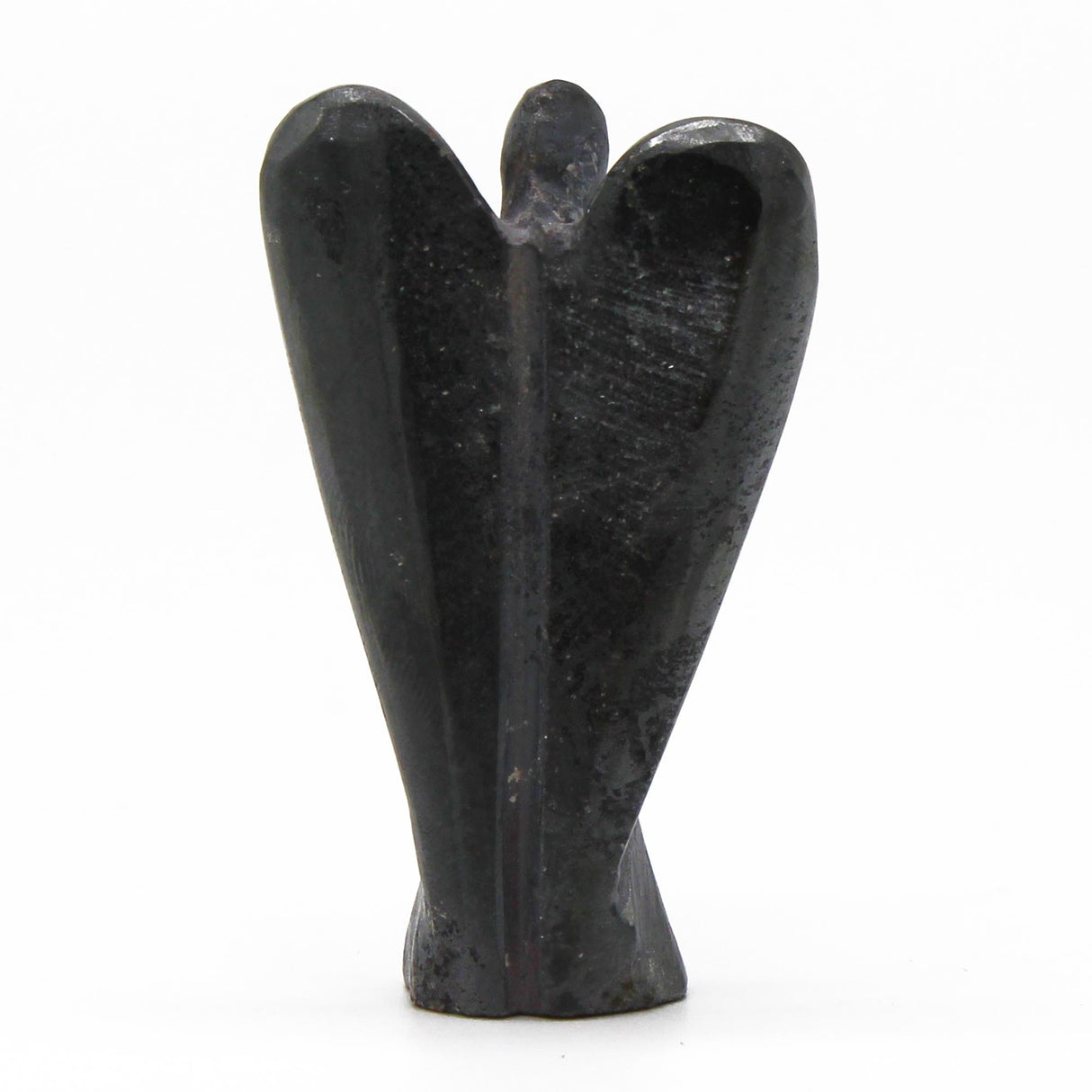 Hematite Angel - Hand Carved Gemstone - SHAMTAM.COM