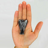 Hematite Angel - Hand Carved Gemstone - SHAMTAM.COM