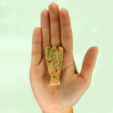 Unakite Angel - Hand Carved Gemstone - SHAMTAM.COM