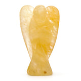 Yellow Aventurine Angel - Hand Carved Gemstone - SHAMTAM.COM