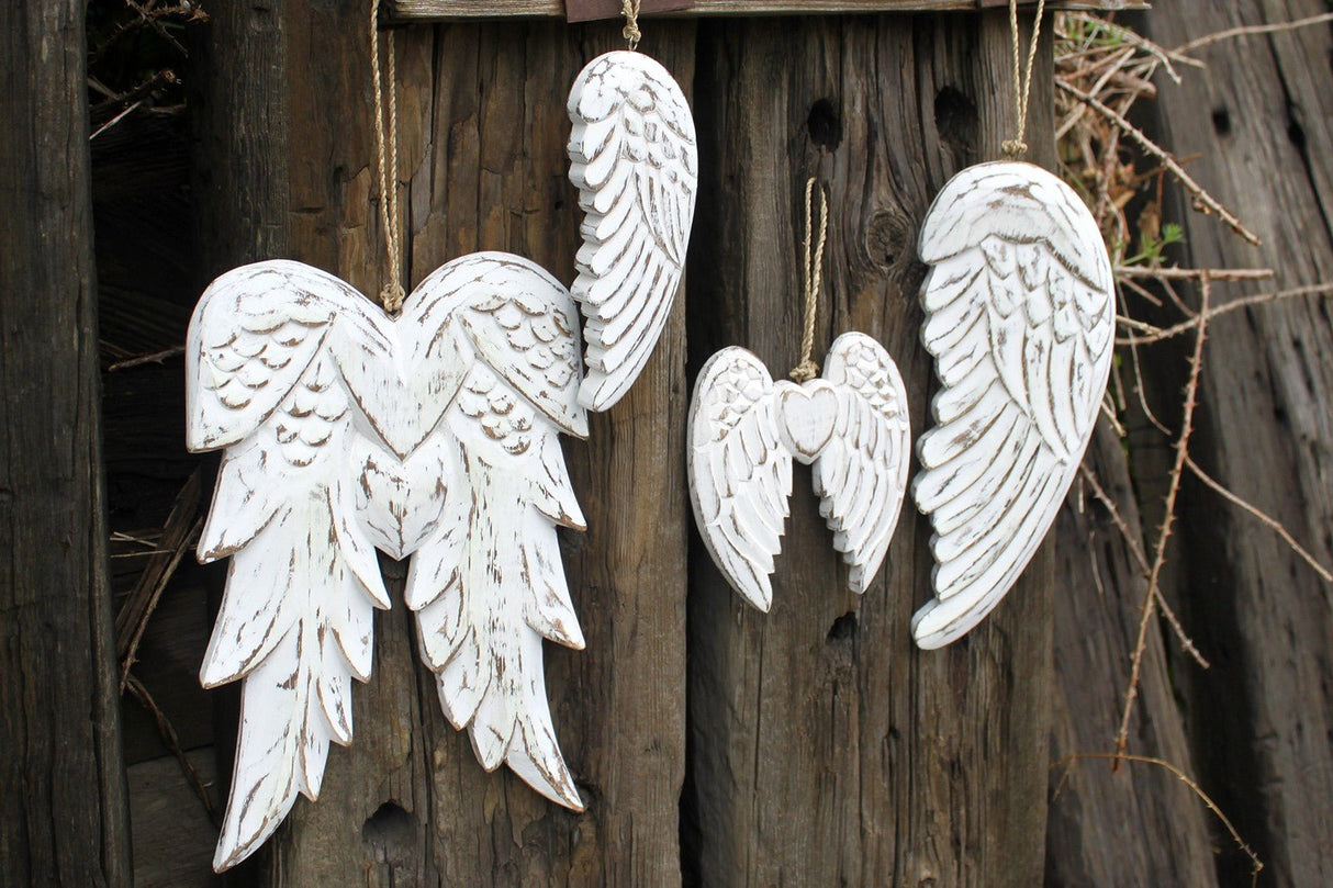 Hand Crafted Double Angel Wing - 31cm - SHAMTAM.COM