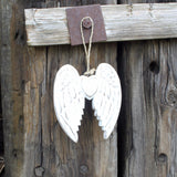 Hand Crafted Small Double Angel Wing & Heart - 15cm - SHAMTAM.COM