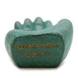 Hand Incense Burner - Strength (green) - SHAMTAM.COM