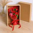 Hand Soap Flower Bouquet Red Box - SHAMTAM.COM