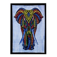 Handbrushed Cotton Wall Art - Elephant - SHAMTAM.COM