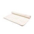 Handcrafted Cream Cotton Handloom Rug - Minimalist Woven Design for Rustic Interiors - SHAMTAM.COM