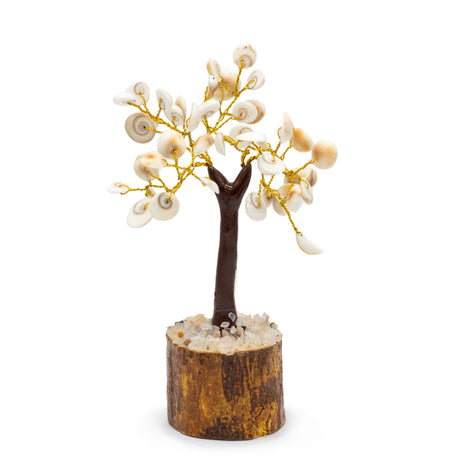 Handcrafted Gomati Chakra Stone Tree with 45 Healing Stones for Feng Shui and Meditation - SHAMTAM.COM