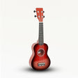 Handcrafted Indonesian 4 - String Ukulele with Natural Sunburst Finish - Perfect for Beginners & Pros - SHAMTAM.COM