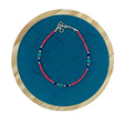 Handcrafted Nepalese Gem Bracelet with Pink Coral and Turquoise Beads - Exquisite Artistry and Vibrant Colors - SHAMTAM.COM