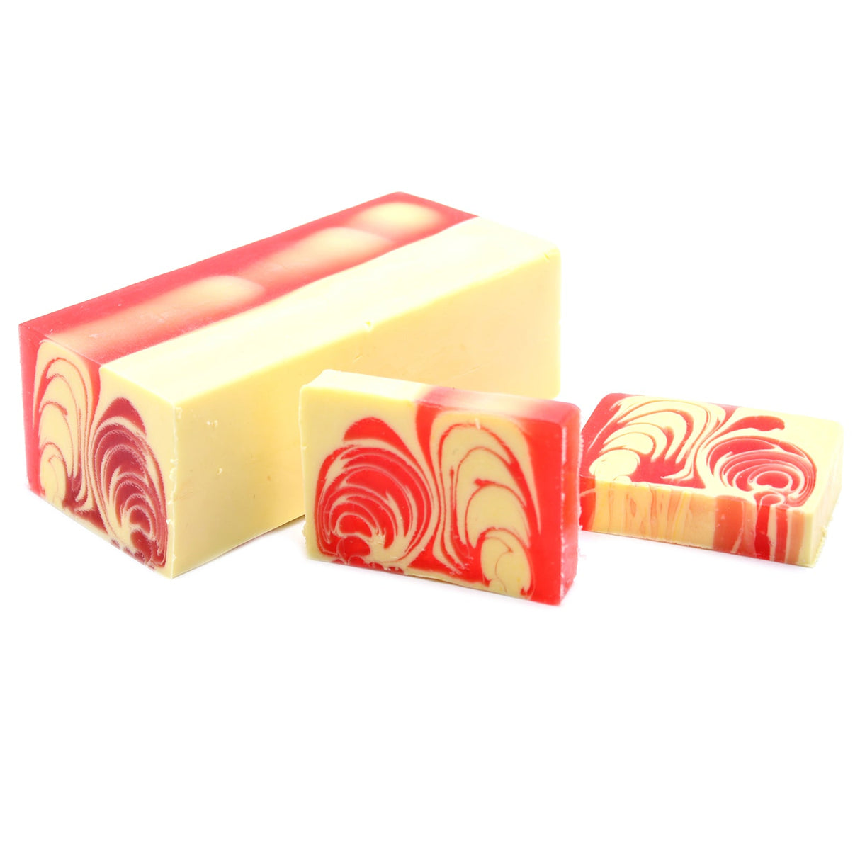 Handmade Soap Loaf 1.2kg - Strawberry - SHAMTAM.COM