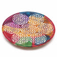 Handcrafted Soapstone Incense Burner with 7 Flower of Life Design – Vibrant Sacred Geometry for Spiritual Ambiance - SHAMTAM.COM