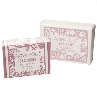 Handmade Bar Soap Tea And Roses 140g - SHAMTAM.COM