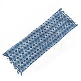 Handmade Indigo Runner - 170x60cm - Heerak Patern - SHAMTAM.COM