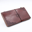 Handmade Leather Journal - My Bucket List Book - Brown (80 pages) - SHAMTAM.COM