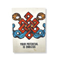 Handmade Lokta A5 Notebook Your Potential Is Endless - SHAMTAM.COM